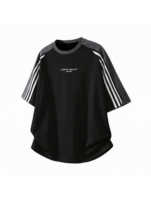 Color-blocked Ins Patchwork T-shirts