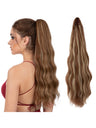 Big Wavy Ponytail Hair Extension Wig