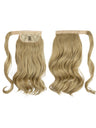 Long, Wavy, Natural Curl Wig With Wrap-around Design