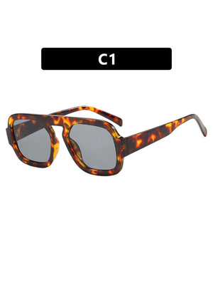 Leopard Print Sunglasses