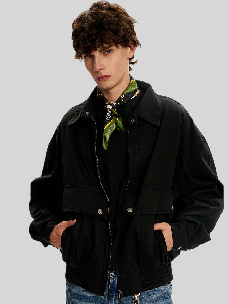 Retro Tooling Loose Lapel Jackets