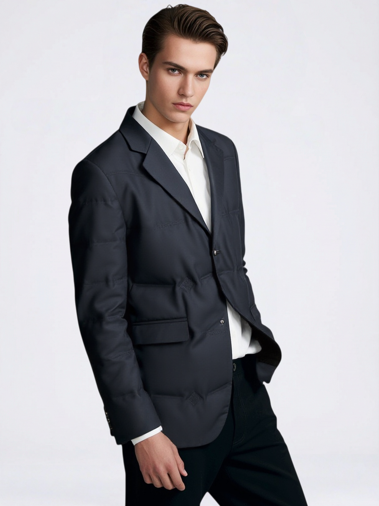 Lightweight Down-Fill Suit Jacket