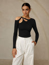 Simple High-waisted Jumpsuit