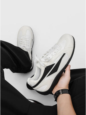 Color-blocked German Training Casual Shoes