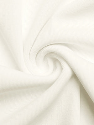Solid Color Turtleneck Long-sleeved Short-sleeved Fitted T-shirt