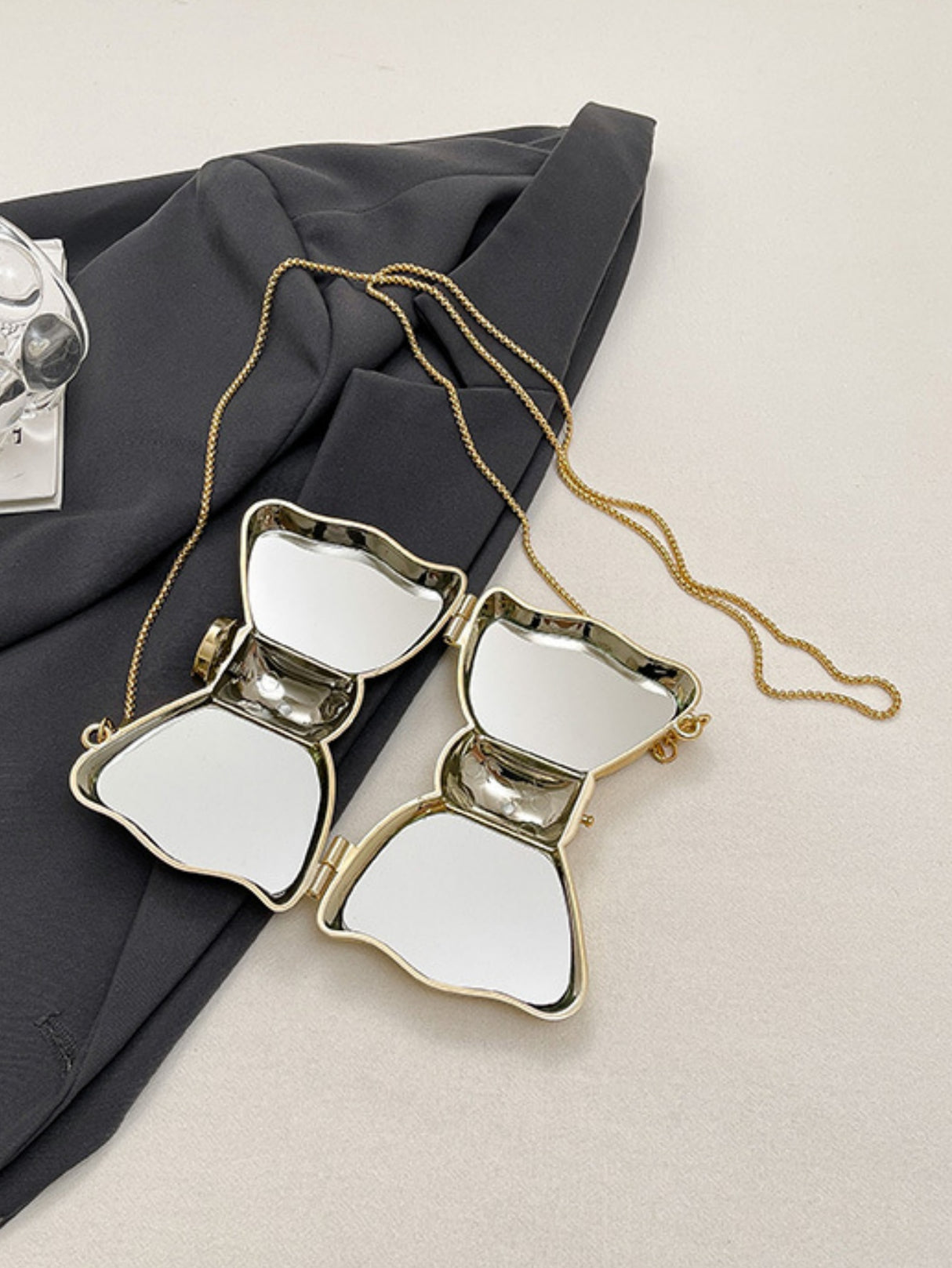 Miniature Bow Evening Chain Shoulder/crossbody Bag