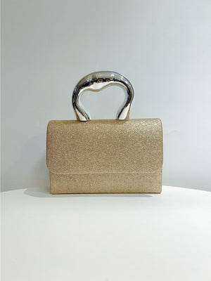 Liber Four Seasons ACC Sequined Small Square Bag