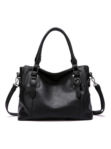 Stylish Retro Minimalist Large Capacity Handbag