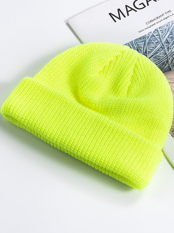 Bonnet à revers uni