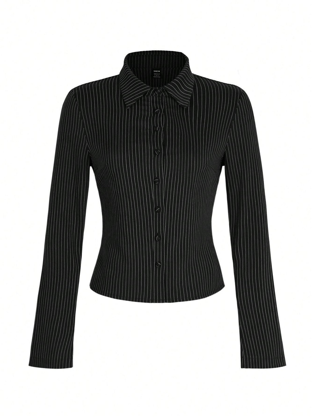Long sleeve Stripes Slim fit Shirts