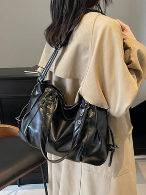 Large Capacity Shoulder Bag For Commuting