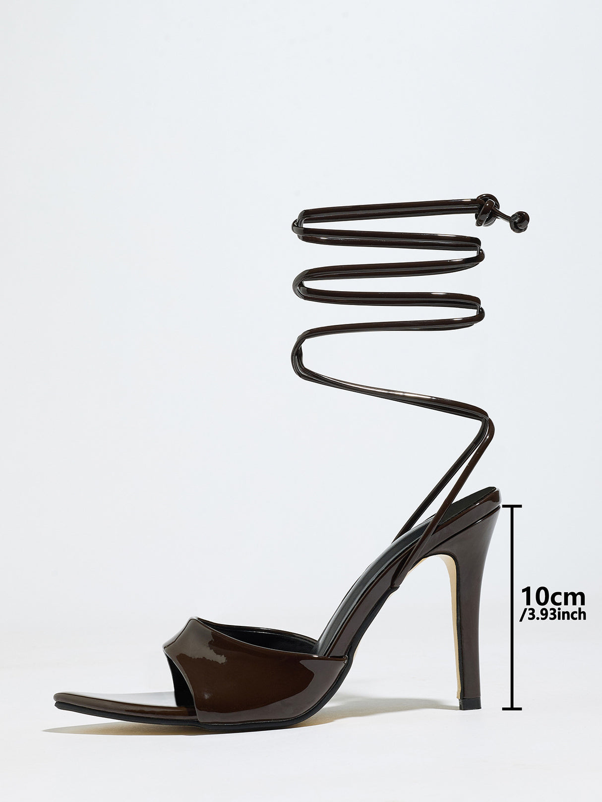Cross-strap Stiletto Sandals
