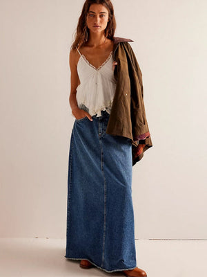 Liber Summer Women's Solid Color Jeans