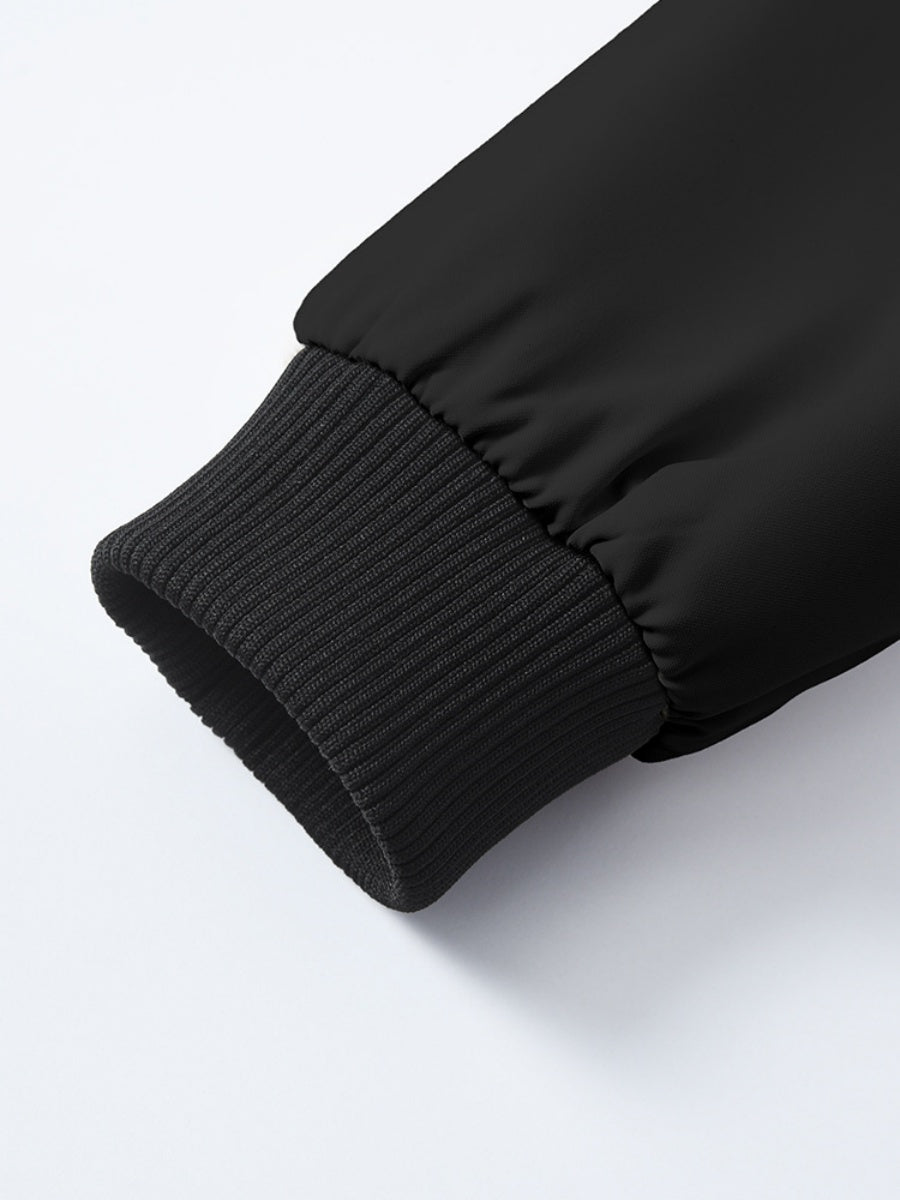 Zipper Version Leisure Outdoor Drawstring Windproof Hooded Windbreaker