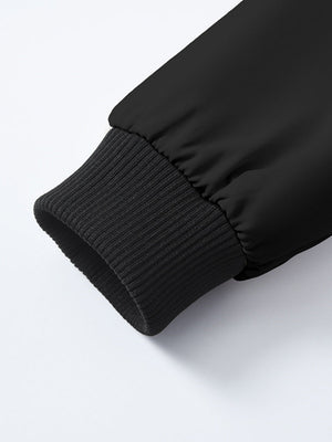 Zipper Version Leisure Outdoor Drawstring Windproof Hooded Windbreaker