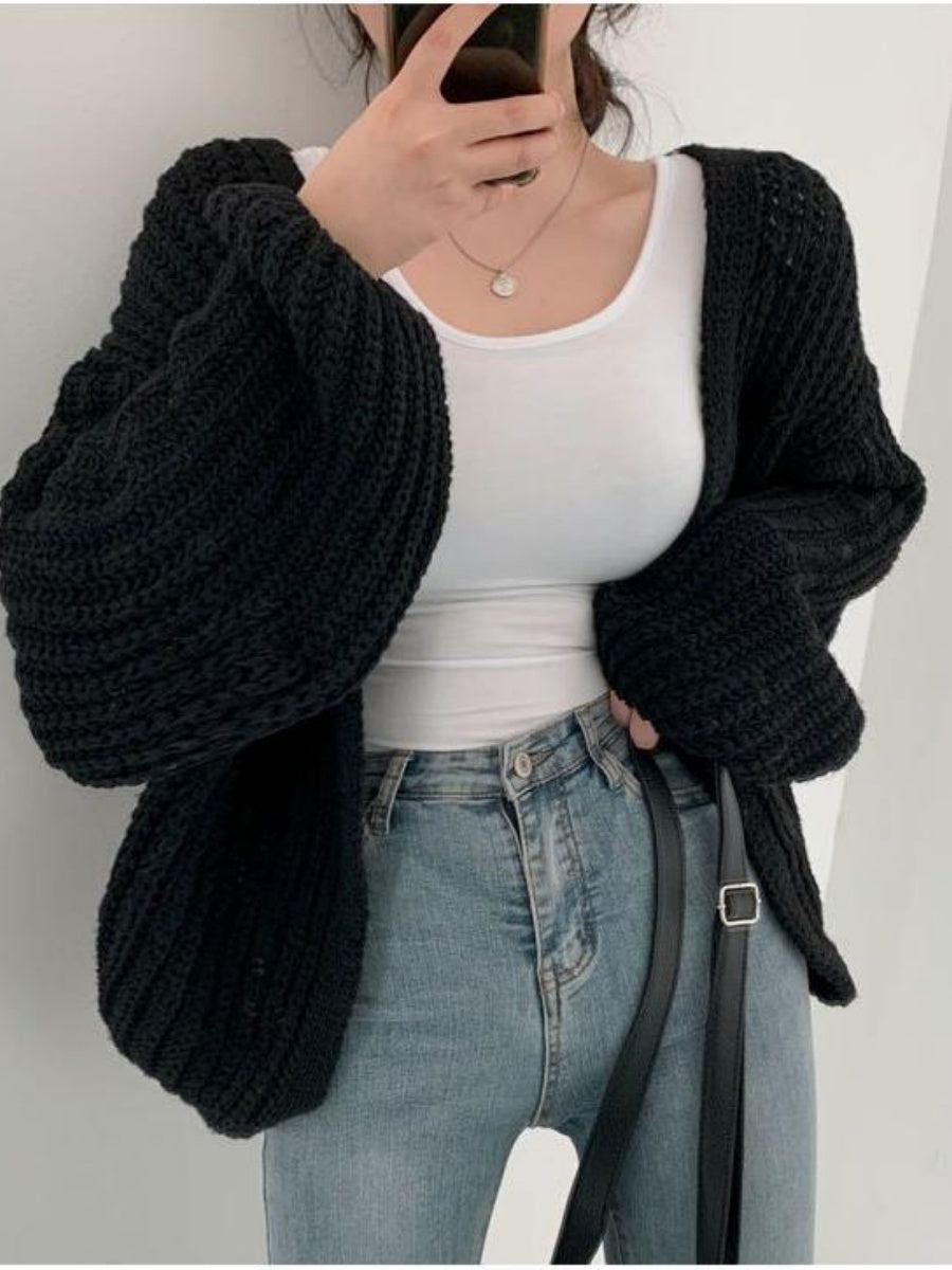 Solid Color Cardigans