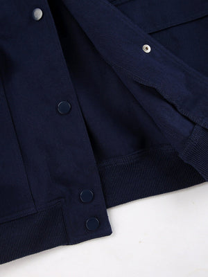 Liber Autumn Women's Baseball uniform Solid Color Jackets