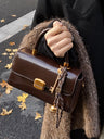 Retro-style Buckle Versatile Handbag