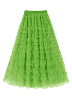 Mesh Multi-story Sweet Cake Skirt