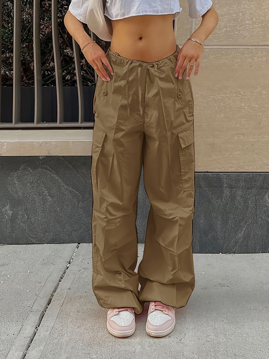Low-rise Drawstring Jogger Pants