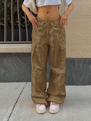 Low-rise Drawstring Jogger Pants