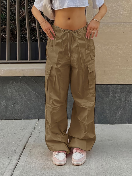 Low-rise Drawstring Jogger Pants