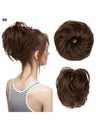 Fluffy Long Beard Curly Hair Updo Wig