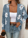 Flower pattern Cardigans