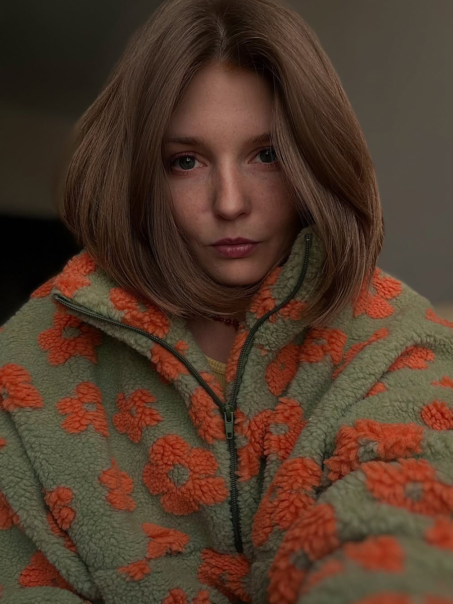 Fleece Flowers Keep Warm Pocket Sweatshirts&Hoodies