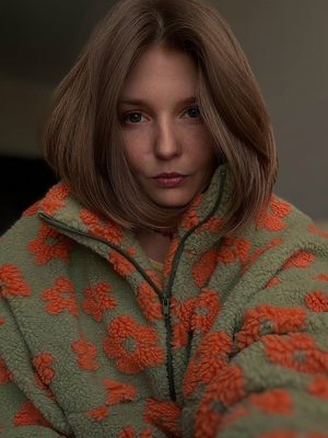 Fleece Flowers Keep Warm Pocket Sweatshirts&Hoodies