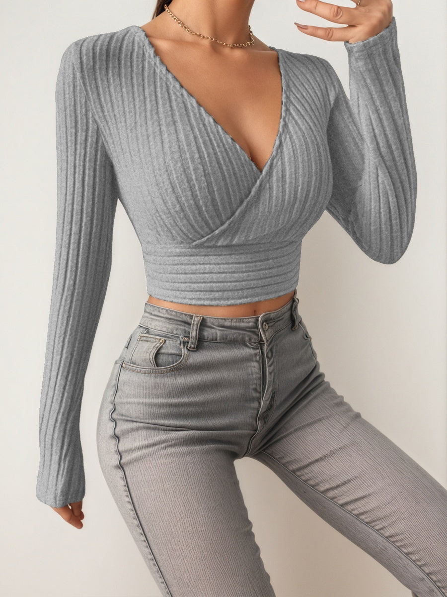 V-neck Base Layer Cross T-shirts