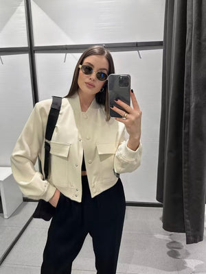 Liber Autumn Women's Buttons Jackets