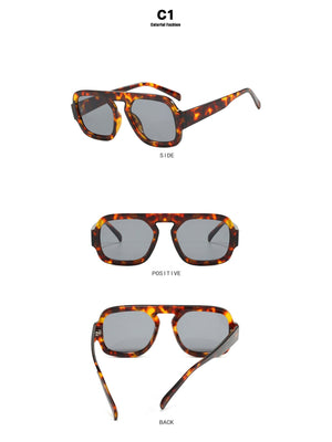 Leopard Print Sunglasses