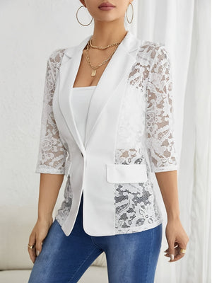 Lace Sunscreen Blazers Commuting Jackets