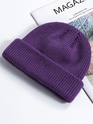 Bonnet à revers uni