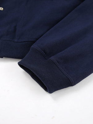 Liber Autumn Women's Baseball uniform Solid Color Jackets