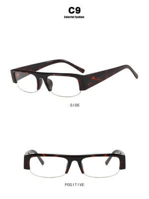 Full-frame Square Fashion Glasses