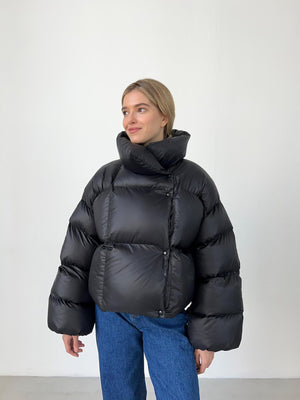 Trendy Puffer Jacket/Padded Coat - Street Style Short Hooded Puffer Jacket