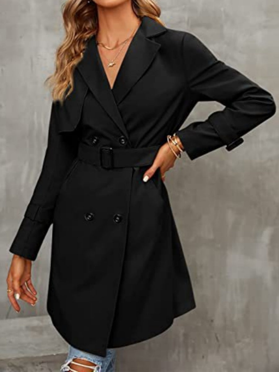 Belt Mid-length Trench Coats