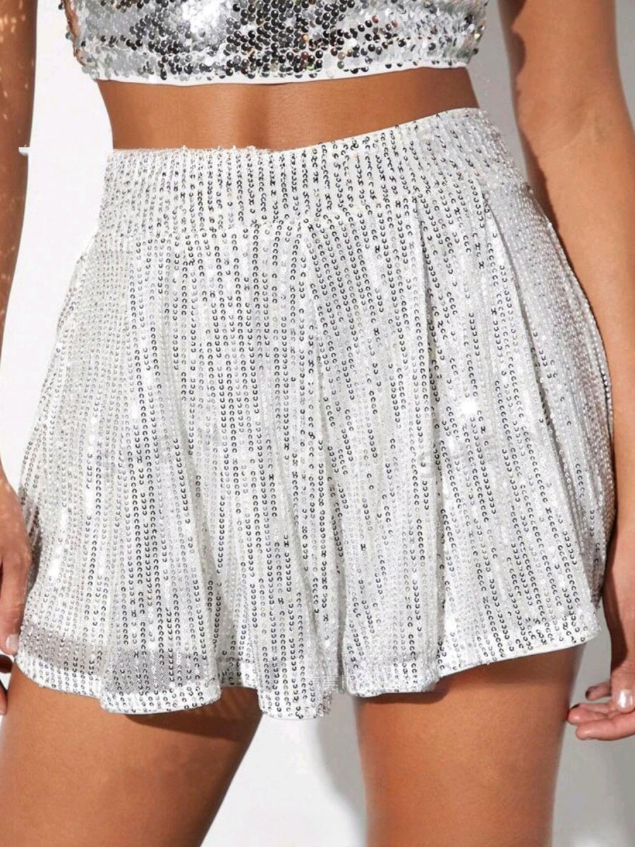 Liber Autumn Women's Sequins Skirts