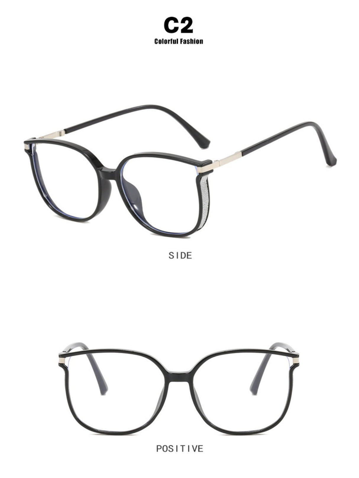 Large-frame Fashion Glasses