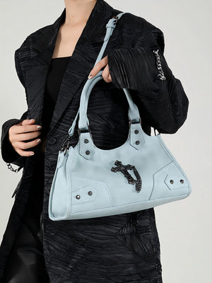 It's A Chain-studded Handbag.