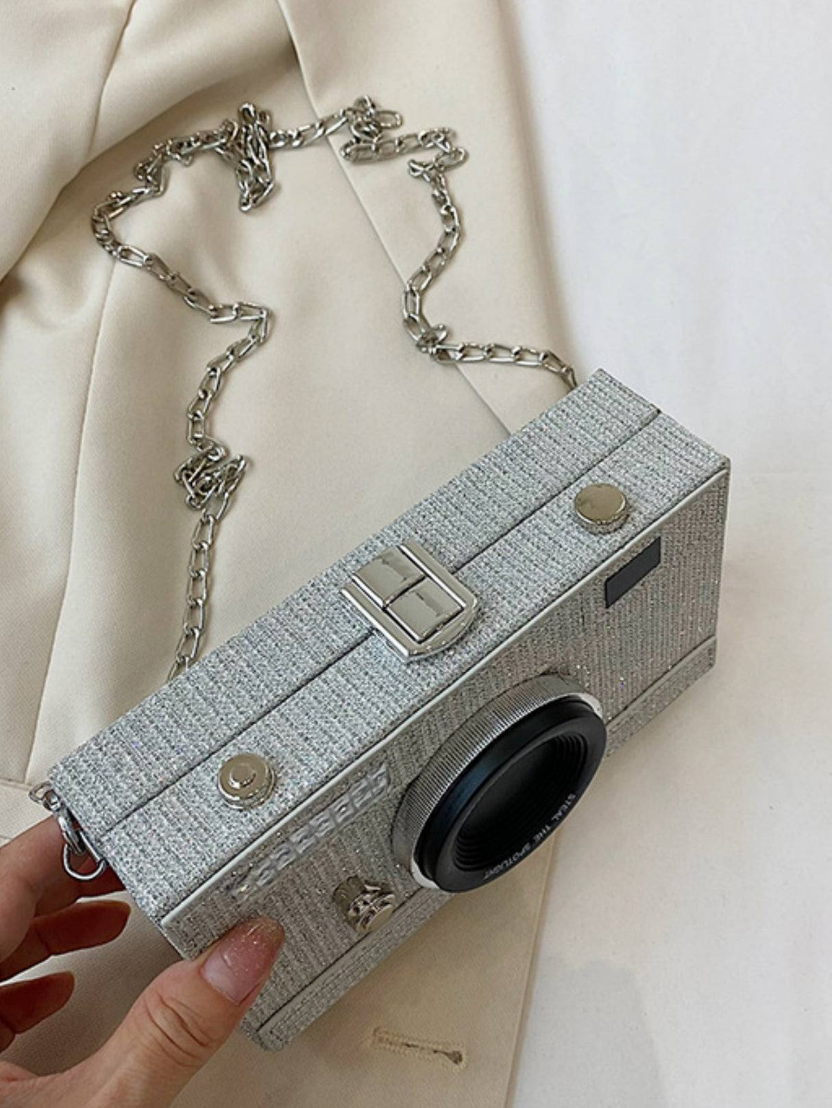 Fun Crossbody Bag With A Unique Camera Design