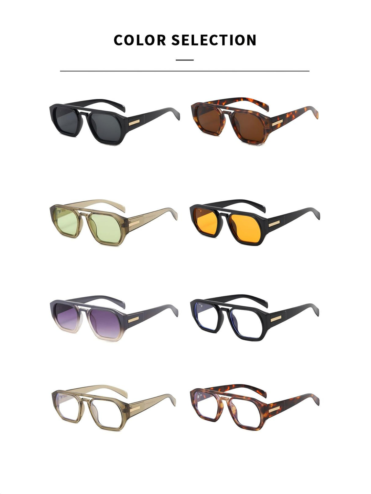 Full-frame Square Sunglasses