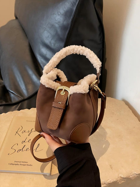 Plush Mini Crossbody Bag