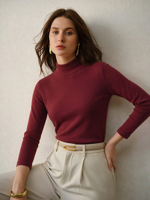 Turtleneck Base Layer Sweater