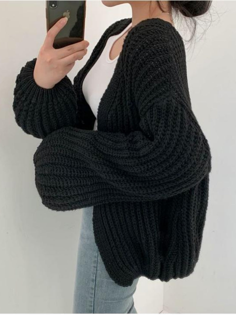 Solid Color Cardigans