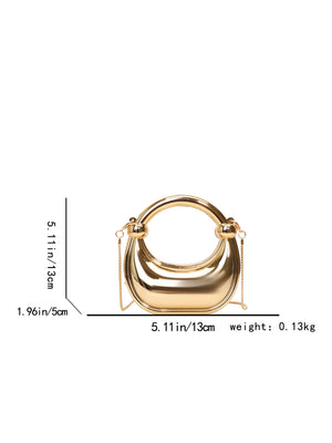 Chain Banquet Wristlet Rope Knot Handbag Acrylic Crossbody Bag