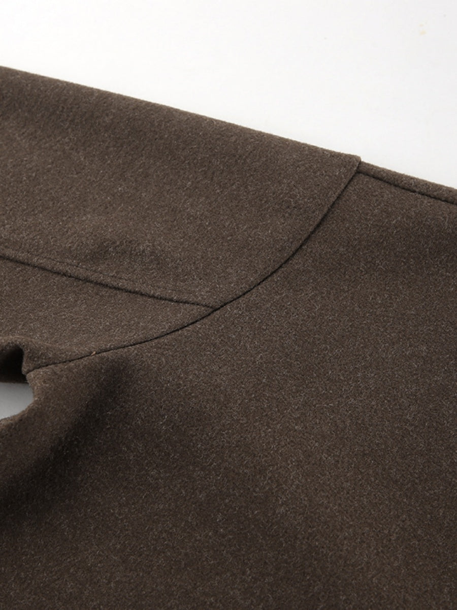 Brown Zip-Front Jacket