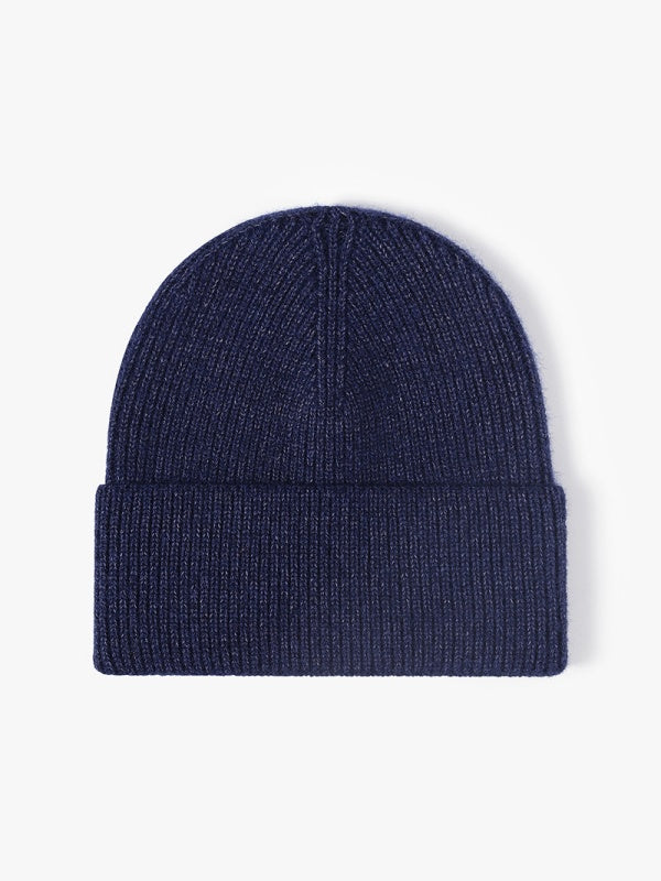 XL Slouchy Beanie, Thick Knit Winter Hat for Large Heads, Extra Warm Skull Cap, One Size